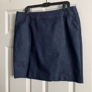 Halogen Lightweight Denim Skirt 16